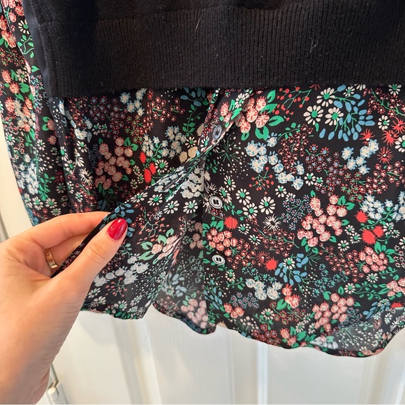 Veronica Beard Mellow Mixed Media Cashmere Sweater - Picture 8 of 11